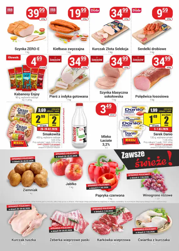 Delikatesy Sezam - gazetka promocyjna Gazetka od czwartku 26.02 do środy 11.03 - strona 2