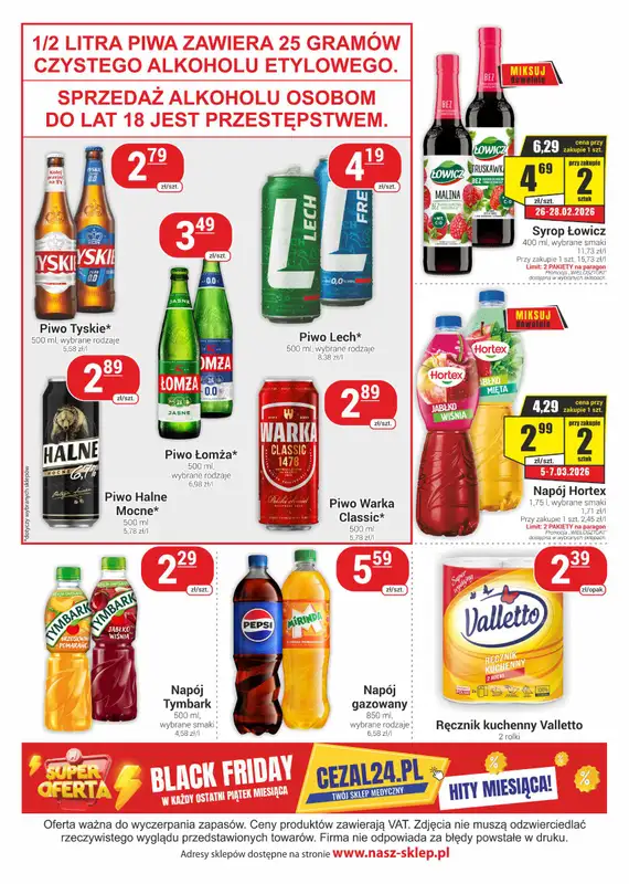 Delikatesy Sezam - gazetka promocyjna Gazetka od czwartku 26.02 do środy 11.03 - strona 4