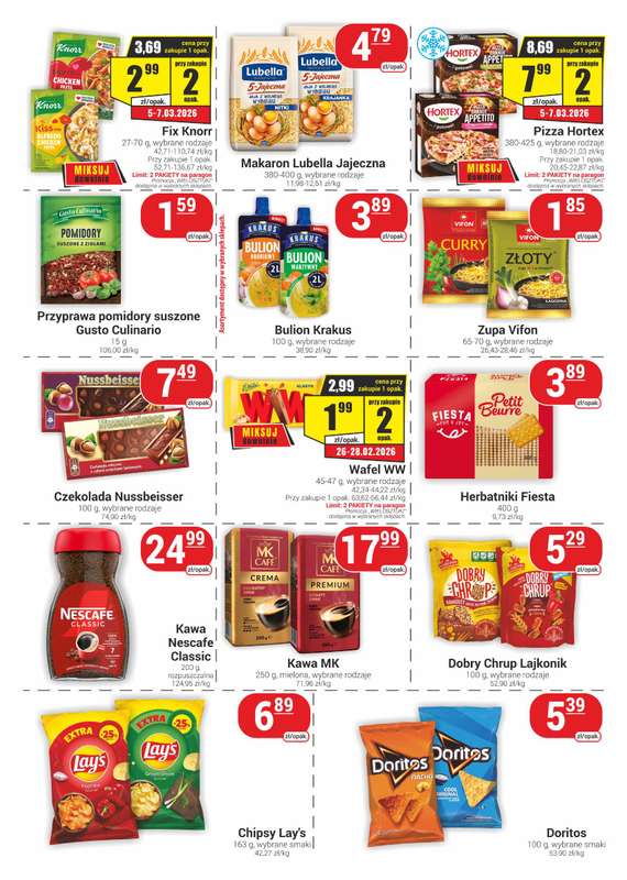 Delikatesy Sezam - gazetka promocyjna Gazetka od czwartku 26.02 do środy 11.03 - strona 3