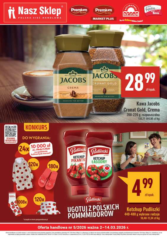 Delikatesy Sezam - gazetka promocyjna Billboard od poniedziałku 02.03 do soboty 14.03