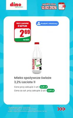 Dino - gazetka promocyjna Specjalna oferta na 13.02.2026 - promocje spoza gazetki od piątku 13.02 do piątku 13.02 - strona 8