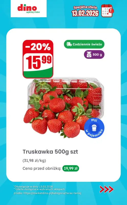 Dino - gazetka promocyjna Specjalna oferta na 13.02.2026 - promocje spoza gazetki od piątku 13.02 do piątku 13.02 - strona 2