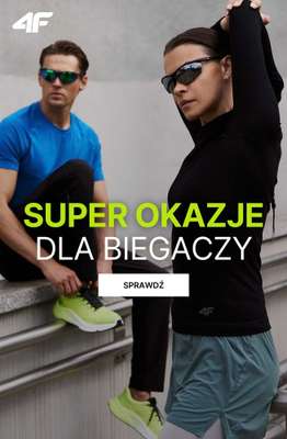 4F - gazetka promocyjna Okazje dla biegaczy do -50% od piątku 13.02 