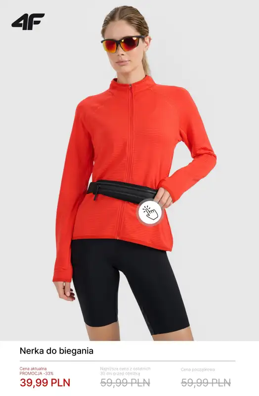 4F - gazetka promocyjna Okazje dla biegaczy do -50% od piątku 13.02  - strona 13