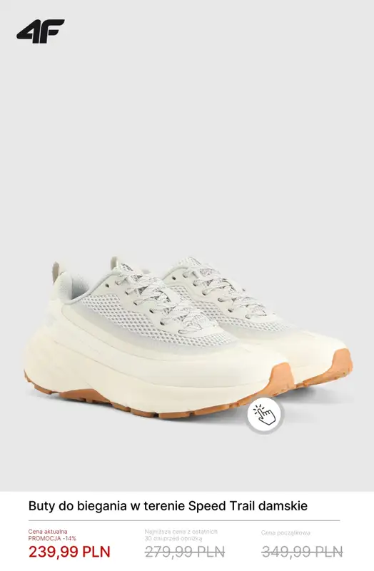 4F - gazetka promocyjna Okazje dla biegaczy do -50% od piątku 13.02  - strona 6