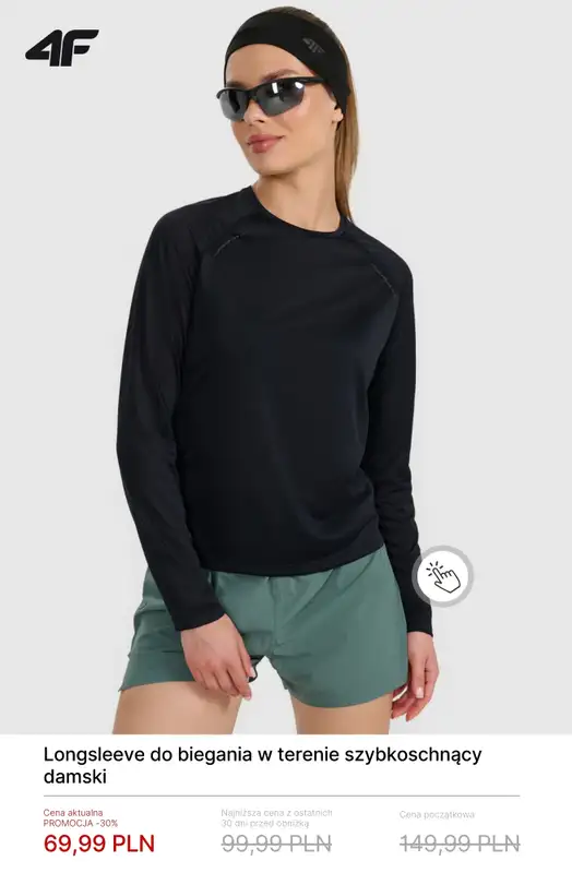 4F - gazetka promocyjna Okazje dla biegaczy do -50% od piątku 13.02  - strona 2