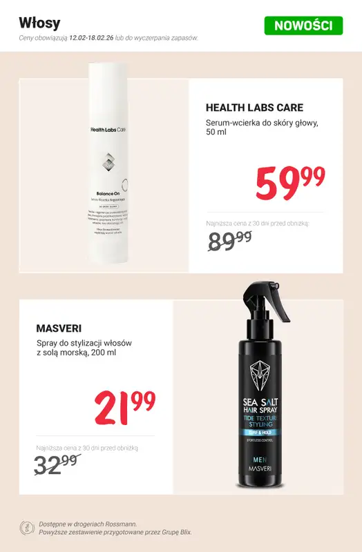 Rossmann - gazetka promocyjna NOWOŚCI na promocji od soboty 14.02 do środy 18.02 - strona 8