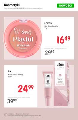 Rossmann - gazetka promocyjna NOWOŚCI na promocji od soboty 14.02 do środy 18.02 - strona 3