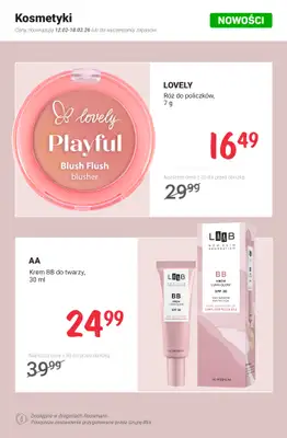 Rossmann - gazetka promocyjna NOWOŚCI na promocji od soboty 14.02 do środy 18.02 - strona 3