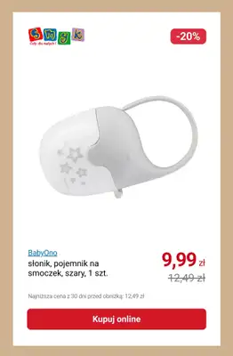 Smyk - gazetka promocyjna Produkty dla Mamy i Maluszka do -40% od piątku 13.02 do poniedziałku 23.02 - strona 9