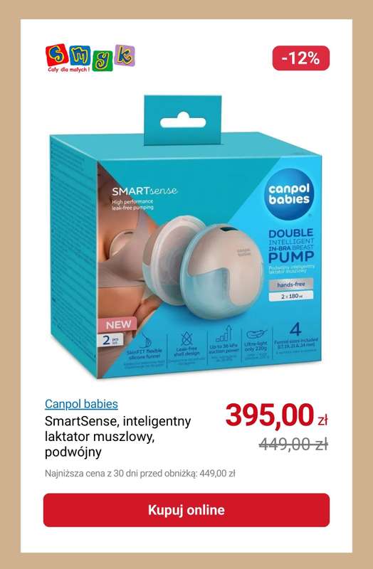 Smyk - gazetka promocyjna Produkty dla Mamy i Maluszka do -40% od piątku 13.02 do poniedziałku 23.02 - strona 11