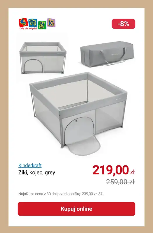 Smyk - gazetka promocyjna Produkty dla Mamy i Maluszka do -40% od piątku 13.02 do poniedziałku 23.02 - strona 8