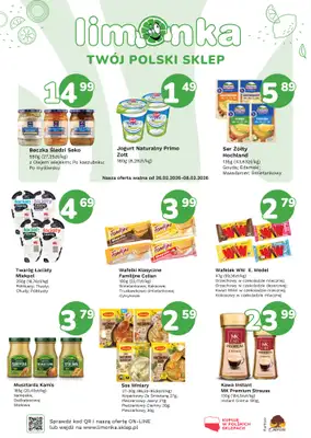 Limonka - gazetka promocyjna Plakaty promocyjne od czwartku 26.02 do niedzieli 08.03 - strona 2