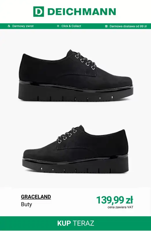 Deichmann - gazetka promocyjna Buty do biura damskie od soboty 14.02  - strona 10