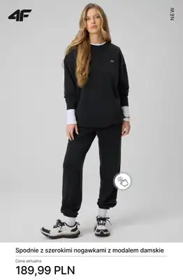 4F - gazetka promocyjna Nowa kolekcja Everywear – dla niej od soboty 14.02  - strona 12