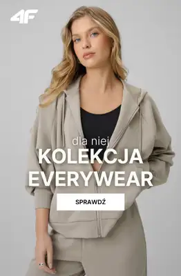 4F - gazetka promocyjna Nowa kolekcja Everywear – dla niej od soboty 14.02 