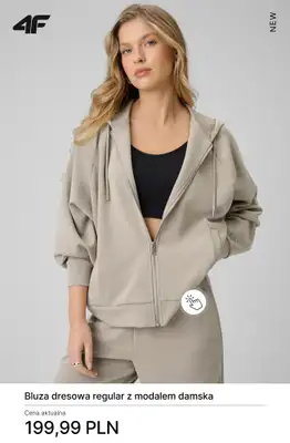 4F - gazetka promocyjna Nowa kolekcja Everywear – dla niej od soboty 14.02  - strona 4