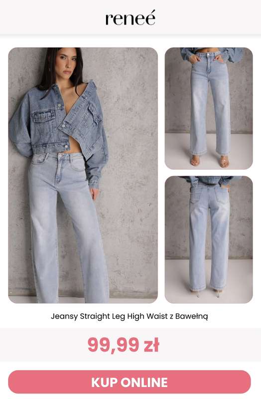 Renee - gazetka promocyjna Jeansy damskie od piątku 13.02 do niedzieli 22.02 - strona 8