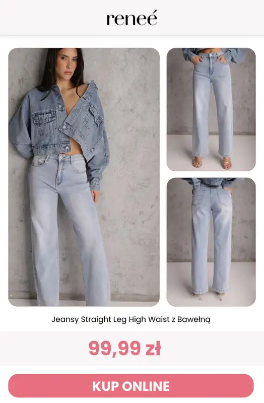 Renee - gazetka promocyjna Jeansy damskie od piątku 13.02 do niedzieli 22.02 - strona 8