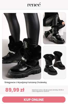 Śniegowce z Wywijaną Futrzaną Cholewką