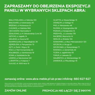 Abra Meble - gazetka promocyjna Gazetka od piątku 13.02 do czwartku 26.02 - strona 20