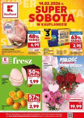 Kaufland - gazetka promocyjna Oferta Kaufland - SUPER SOBOTA od soboty 14.02 do soboty 14.02