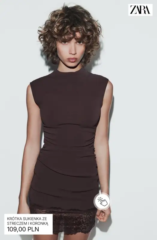 Zara - gazetka promocyjna Sukienki z nowej kolekcji od piątku 13.02  - strona 4