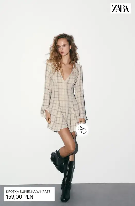 Zara - gazetka promocyjna Sukienki z nowej kolekcji od piątku 13.02  - strona 5