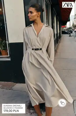 Zara - gazetka promocyjna Sukienki z nowej kolekcji od piątku 13.02  - strona 3