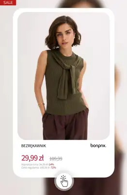 bonprix - gazetka promocyjna Ubrania damskie do 40 zł od piątku 13.02 do wtorku 24.02 - strona 6