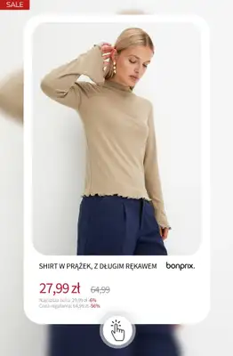 bonprix - gazetka promocyjna Ubrania damskie do 40 zł od piątku 13.02 do wtorku 24.02 - strona 8