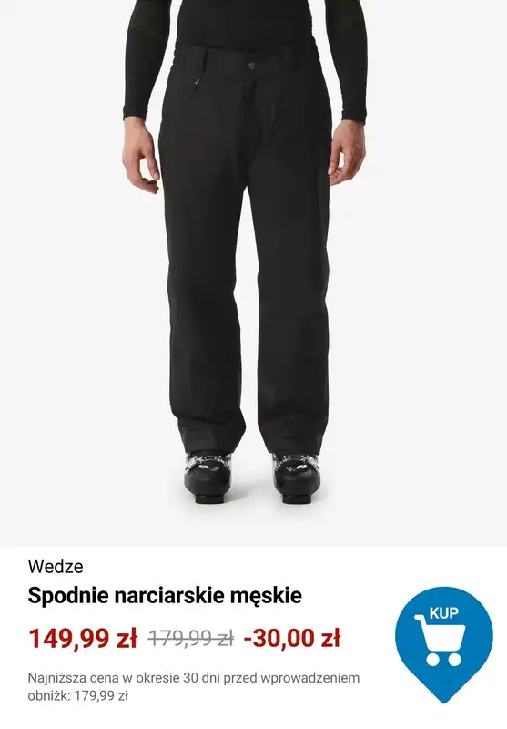 Decathlon - gazetka promocyjna Odzież narciarska dla całej rodziny od piątku 13.02  - strona 11