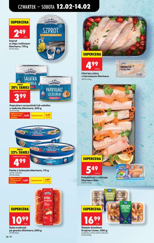 Biedronka - gazetka promocyjna Od czwartku od czwartku 12.02 do środy 18.02 - strona 50