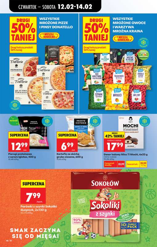 Biedronka - gazetka promocyjna Od czwartku od czwartku 12.02 do środy 18.02 - strona 54