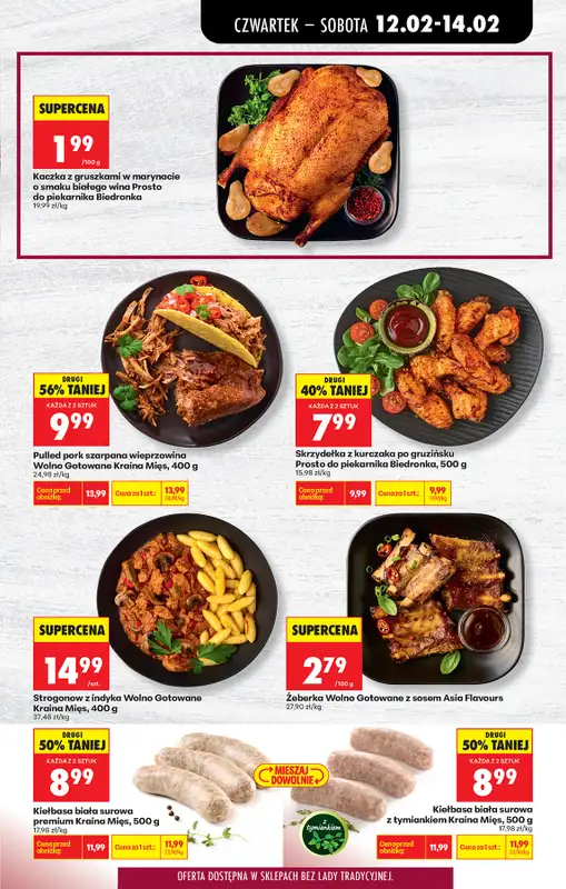 Biedronka - gazetka promocyjna Od czwartku od czwartku 12.02 do środy 18.02 - strona 43