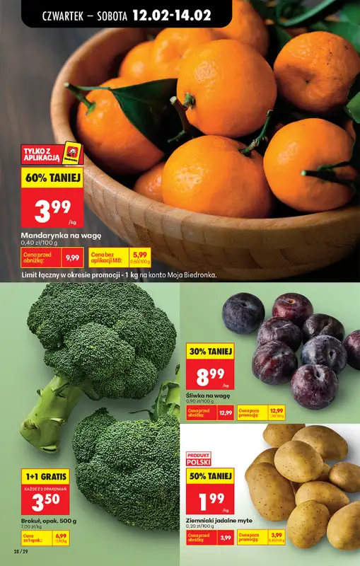 Biedronka - gazetka promocyjna Od czwartku, Z ladą tradycyjną od czwartku 12.02 do środy 18.02 - strona 34