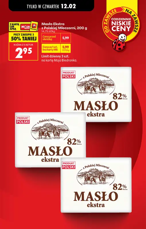 Biedronka - gazetka promocyjna Od czwartku, Z ladą tradycyjną od czwartku 12.02 do środy 18.02 - strona 5