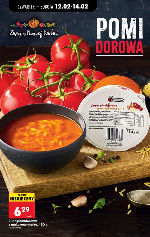 Biedronka - gazetka promocyjna Od czwartku, Z ladą tradycyjną od czwartku 12.02 do środy 18.02 - strona 45