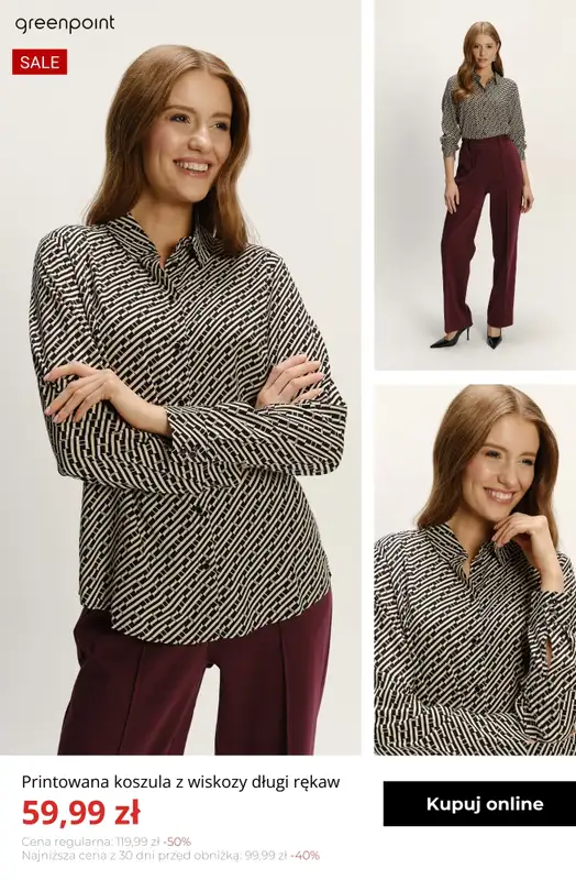 Greenpoint - gazetka promocyjna Bluzki & koszule do 59,99 zł od piątku 13.02  - strona 5