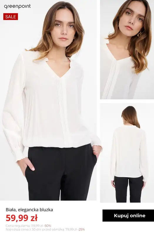 Greenpoint - gazetka promocyjna Bluzki & koszule do 59,99 zł od piątku 13.02  - strona 8