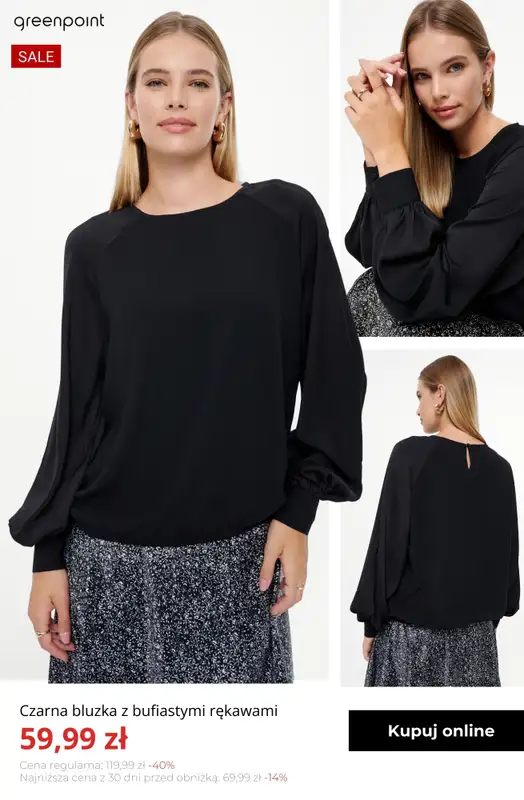 Greenpoint - gazetka promocyjna Bluzki & koszule do 59,99 zł od piątku 13.02  - strona 9