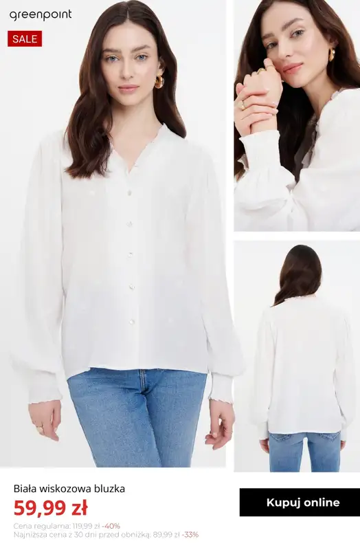 Greenpoint - gazetka promocyjna Bluzki & koszule do 59,99 zł od piątku 13.02  - strona 2