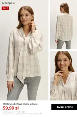 Greenpoint - gazetka promocyjna Bluzki & koszule do 59,99 zł od piątku 13.02  - strona 10