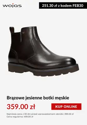 BEST SALE - gazetka promocyjna Wojas | -30% z kodem rabatowym od niedzieli 15.02 do środy 18.02 - strona 5