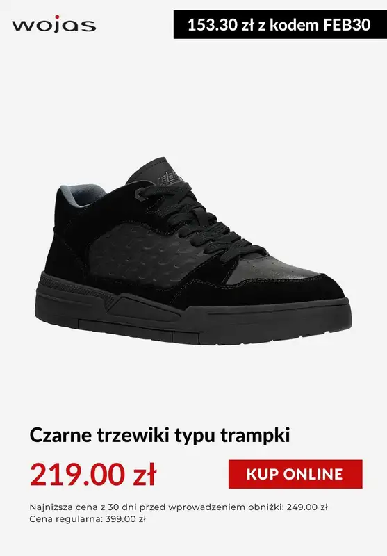 BEST SALE - gazetka promocyjna Wojas | -30% z kodem rabatowym od niedzieli 15.02 do środy 18.02 - strona 11