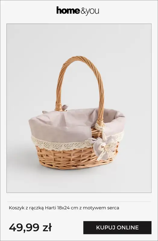 home&you - gazetka promocyjna Koszyki Wielkanocne od piątku 13.02  - strona 4