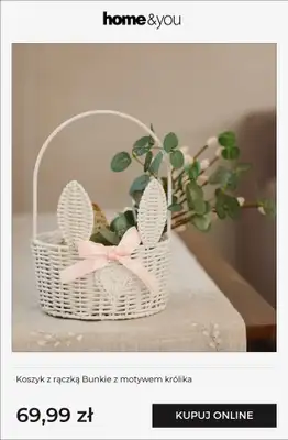 home&you - gazetka promocyjna Koszyki Wielkanocne od piątku 13.02  - strona 10
