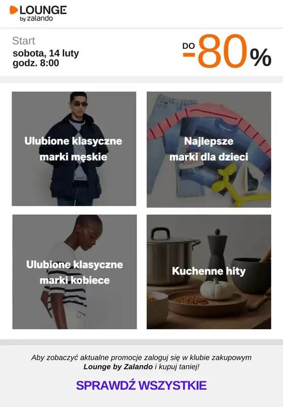 Lounge by Zalando - gazetka promocyjna Do -80% promocje na wybrane marki na WEEKEND! od soboty 14.02 do niedzieli 15.02 - strona 6