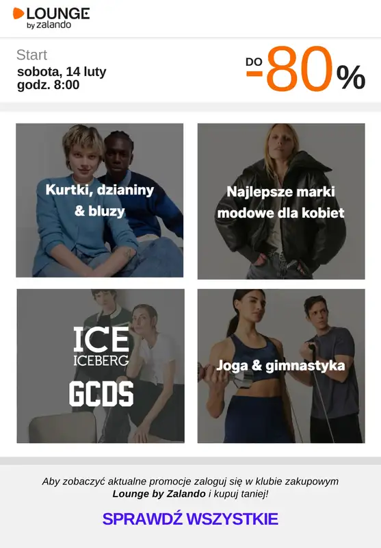 Lounge by Zalando - gazetka promocyjna Do -80% promocje na wybrane marki na WEEKEND! od soboty 14.02 do niedzieli 15.02 - strona 9
