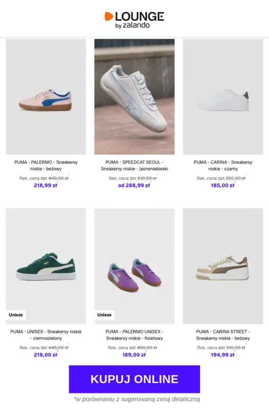 Lounge by Zalando - gazetka promocyjna Do -71% Puma od piątku 13.02 do poniedziałku 16.02 - strona 8